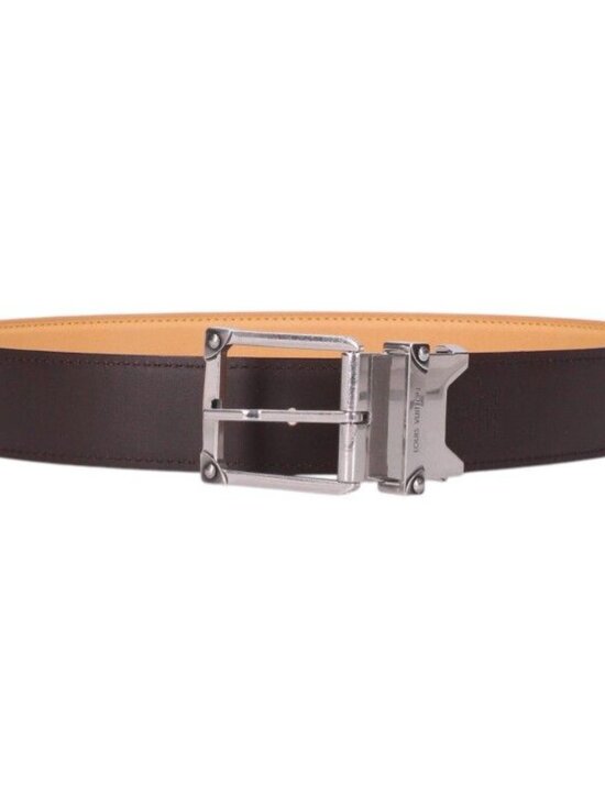 Louis Vuitton Corner Pin Trunk 35mm Leather Reversible Belt Men\'s 90 main image 5